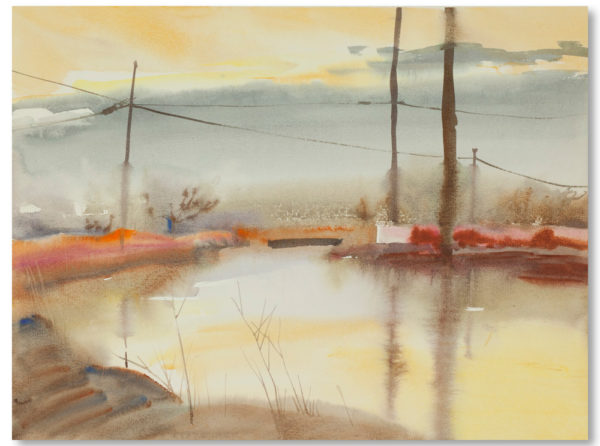 Canal Reflection, 1975