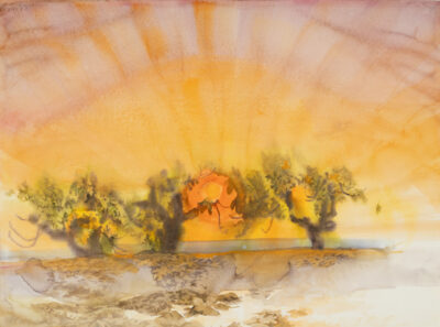 Fig Orchard Sunset, 1988